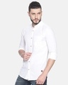 Shop Men's Solid Full Sleeve Chinese Collar Stylish Casual Shirt-Full