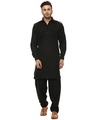 Shop Men's Solid Long Kurta-Front