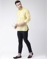 Shop Men's Solid Short Kurta-Full