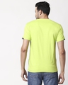 Shop Men's Sport Sleeve Colorblock T-shirt(Nimbus Grey-Neon Green)-Design