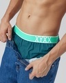 Shop Men's Storm Blue Boxers