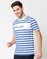 Shop Men's Striped follow Printed T-Shirt-Design