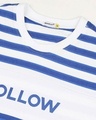 Shop Men's Striped follow Printed T-Shirt