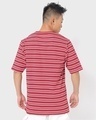 Shop Men's Striped Oversized T-shirt-Design