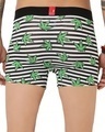 Shop Pack of 3 Men's Multicolor Striped Printed Cotton Trunks-Full