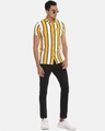 Shop Men's Striped Stylish Half Sleeve Casual Shirt-Full