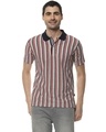 Shop Men's Striped Stylish Half Sleeve Casual T-Shirt-Full