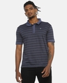 Shop Men's Stylish Casual Polo T-Shirt-Front