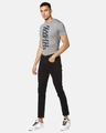 Shop Men's Stylish Print Round Neck Casual T-Shirt-Full