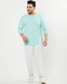 Shop Men's Sun-Kissed Green Plus Size T-shirt-Full