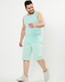 Shop Men's Sun-Kissed Green Plus Size Vest-Full