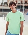 Shop Men's Sun-Kissed Green T-shirt-Front