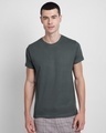 Shop Pack of 2 Men's Bold Red & Nimbus Grey T-shirt-Design