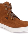 Shop Men's Tan Brown Leather Flat Boots
