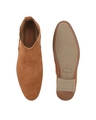 Shop Men's Tan Mid-Top Boots-Full