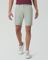 Shop Men's Tea Green Chino Shorts-Front