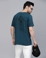 Shop Men's Teal Green Printed T-shirt-Design