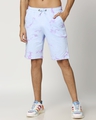 Shop Men's Tie & Dye Printed Shorts-Front