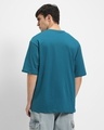 Shop Men's Titan Blue Sasuke Graphic Printed Oversized T-shirt-Design