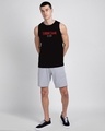 Shop Men's Black Todun Taak Club Typography Vest-Design