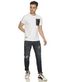 Shop Men's Torn Design Stylish Denim Jeans-Full