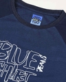 Shop Men's True Indigo Printed Raglan T-Shirt