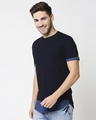 Shop Men's True Indigo Skate Cut Pocket T-Shirt-Design