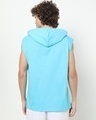 Shop Men's Upbeat Blue Oversized Hoodie Vest-Design