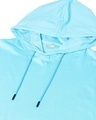 Shop Men's Upbeat Blue Oversized Hoodie Vest