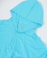 Shop Men's Upbeat Blue Plus Size Henley Hoodie T-shirt