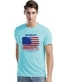 Shop Men's USA American Flag Printed Cotton T-shirt-Full
