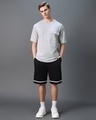 Shop Men's Vapour Blue Oversized T-shirt