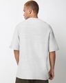 Shop Men's Vapour Blue Oversized T-shirt-Full