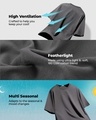 Shop Men's Vapour Blue Oversized T-shirt