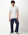 Shop Men's Vapour Blue T-shirt-Full