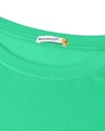 Shop Men's Varsity Green Be Champ Typography Oversized T-shirt