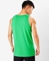 Shop Men's Varsity Green Deep Armhole Oversized Vest-Full