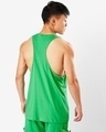 Shop Men's Varsity Green Deep Cut Vest-Full