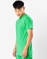 Shop Men's Varsity Green Henley T-Shirt-Design