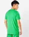 Shop Men's Varsity Green Henley T-Shirt-Full