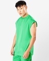 Shop Men's Varsity Green Oversized Vest-Design