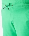 Shop Men's Varsity Green Plus Size Mesh Pocket Shorts