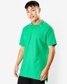 Shop Men's Varsity Green Polo T-shirt-Design