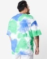 Shop Men's Varsity Tie & Dye Plus Size Oversized T-shirt-Design