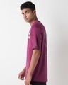 Shop Men's Violet Quartz Toxic Graphic Printed Oversized T-shirt-Full