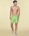 Shop Men's Wave Green All Over Printed Boxer