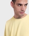 Shop Men's Wax Yellow Oversized Sweatshirt