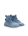 Shop Men's Wet Blue High-Top Sneakers-Full