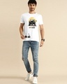 Shop Men's White 4x4 Off Road Graphic Printed T-shirt-Design