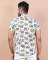 Shop Men's White All Over Elephant Printed Relaxed Fit Shirt-Full